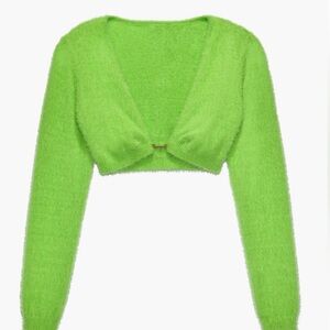 NWT savage x fenty fluff cropped sweater